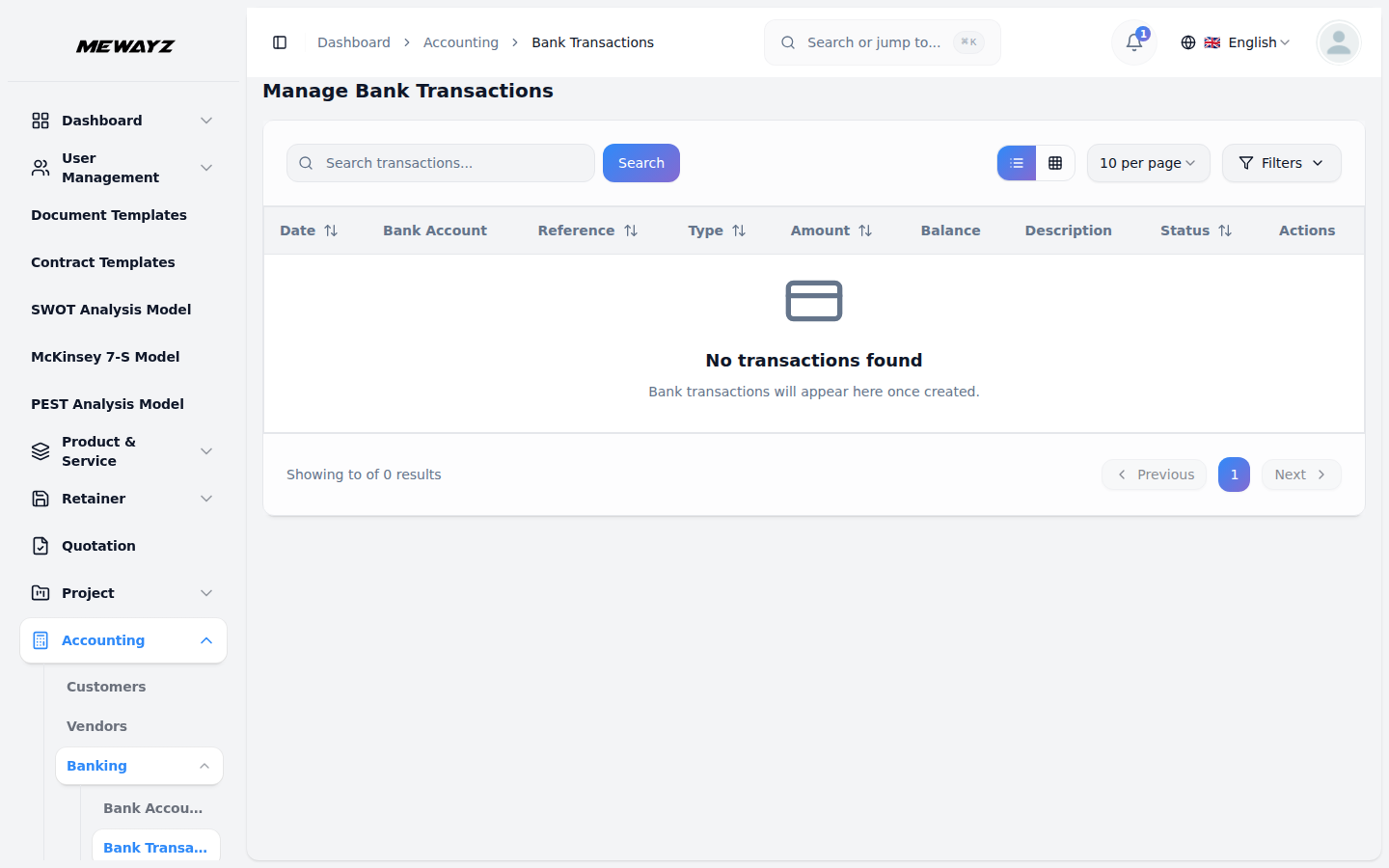 Bank transactions2