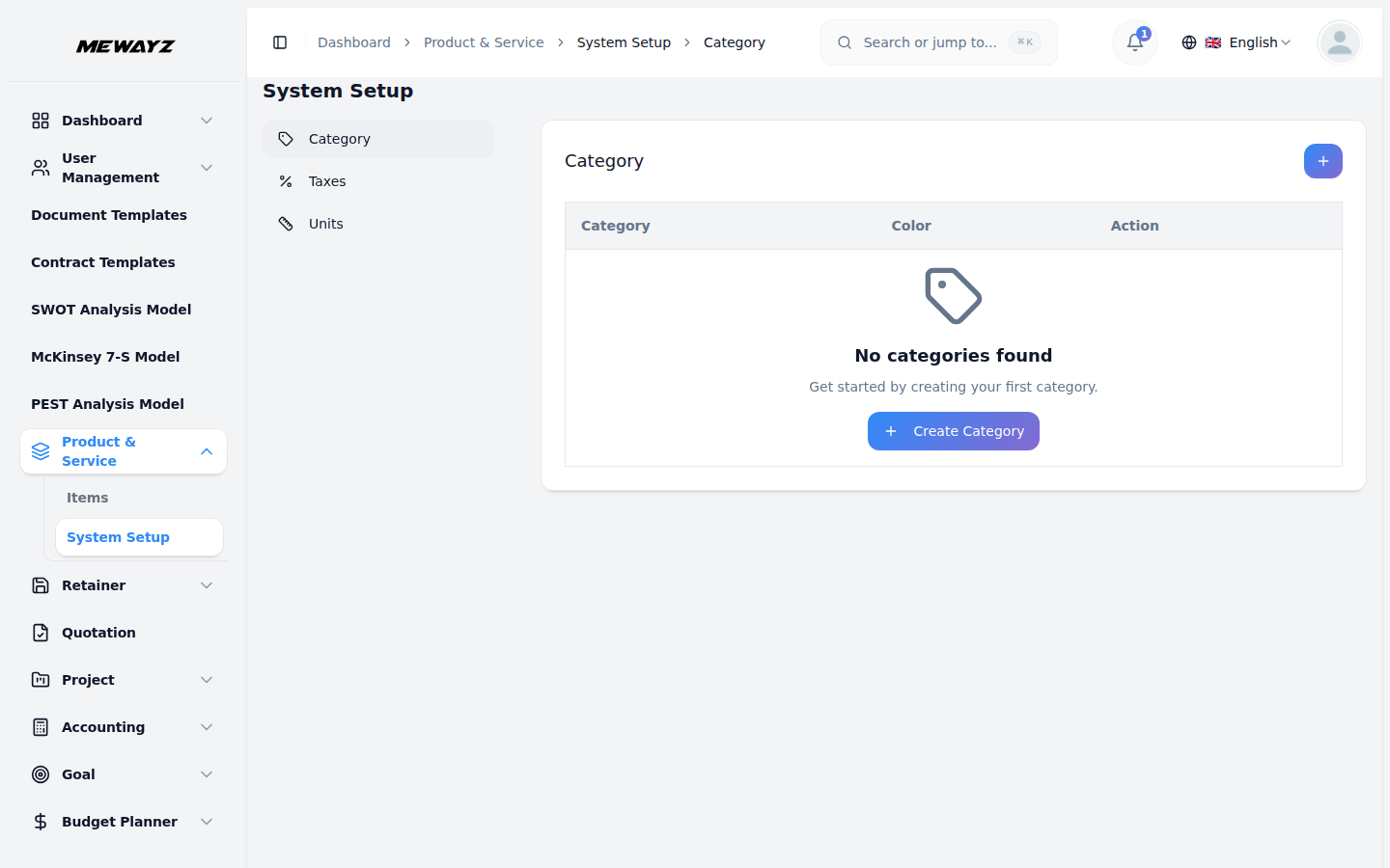 Categories