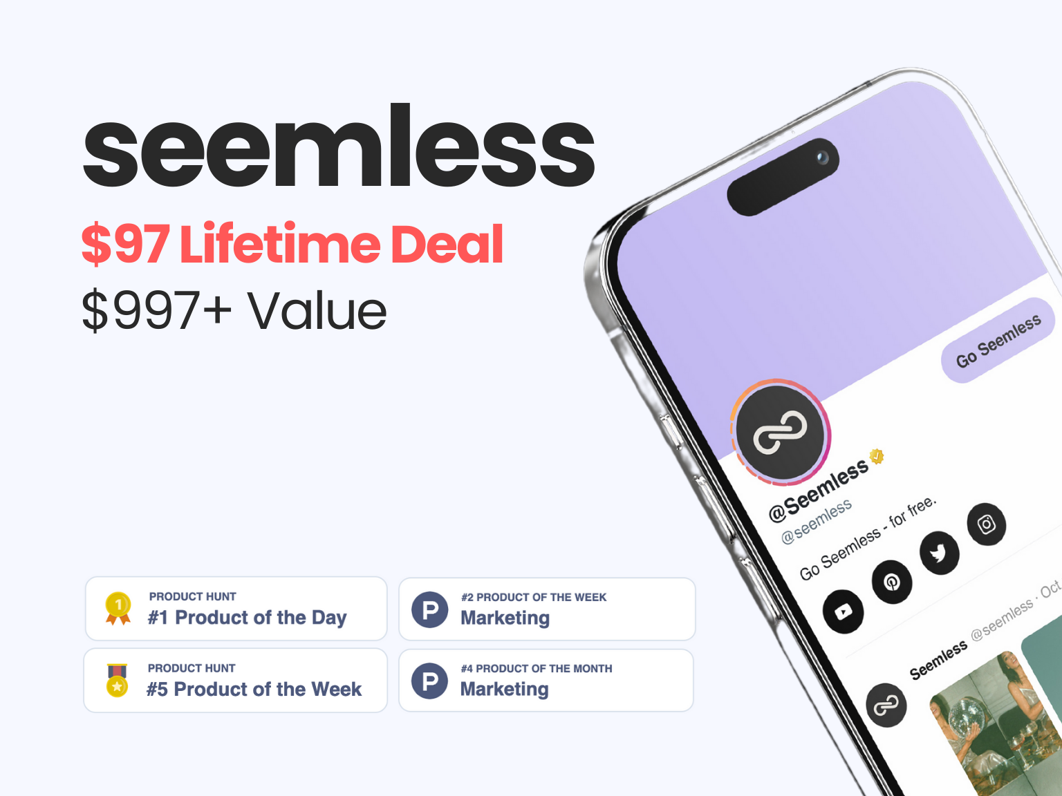 seemless.link on Product Hunt