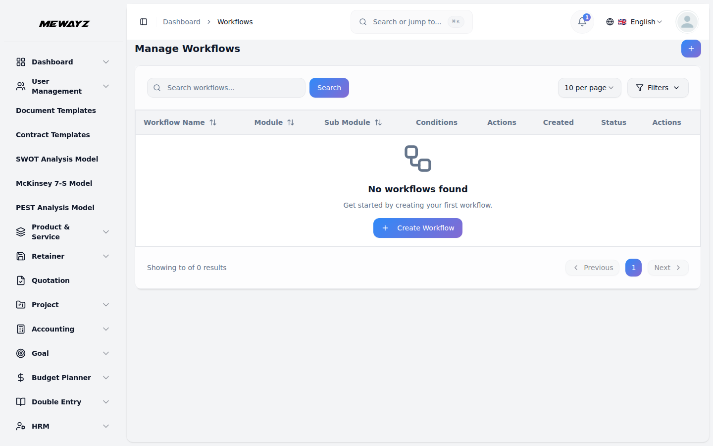 Mewayz Workflow Automation — Workflow builder