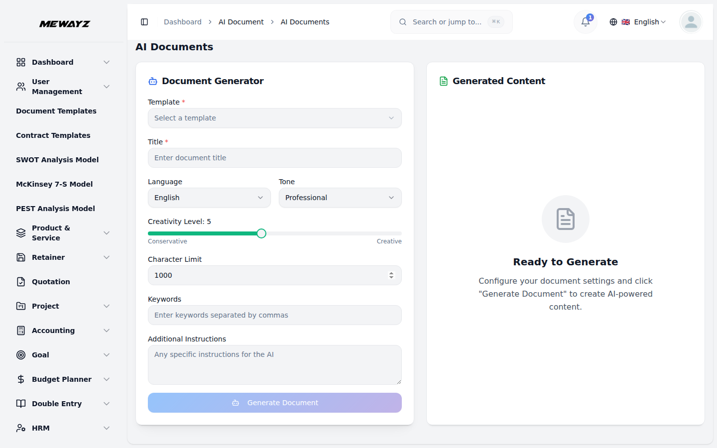 Mewayz Legal Case Management — Legal document AI