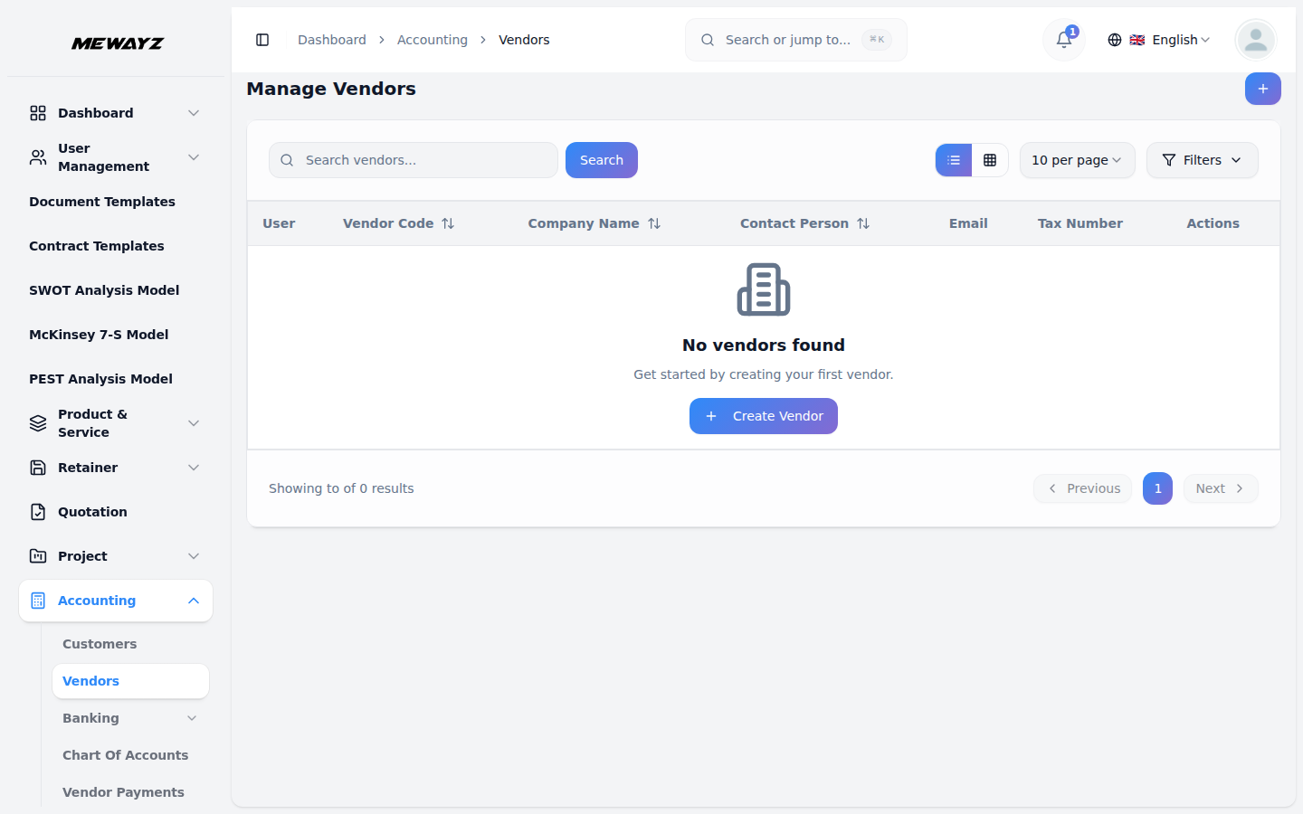 Mewayz Purchase Orders — Vendor management