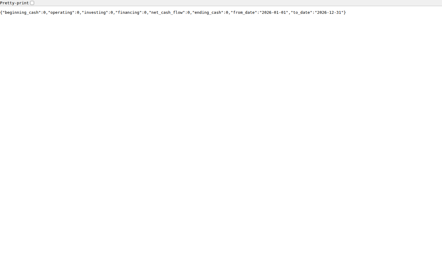 Mewayz Financial Reports — Cash flow