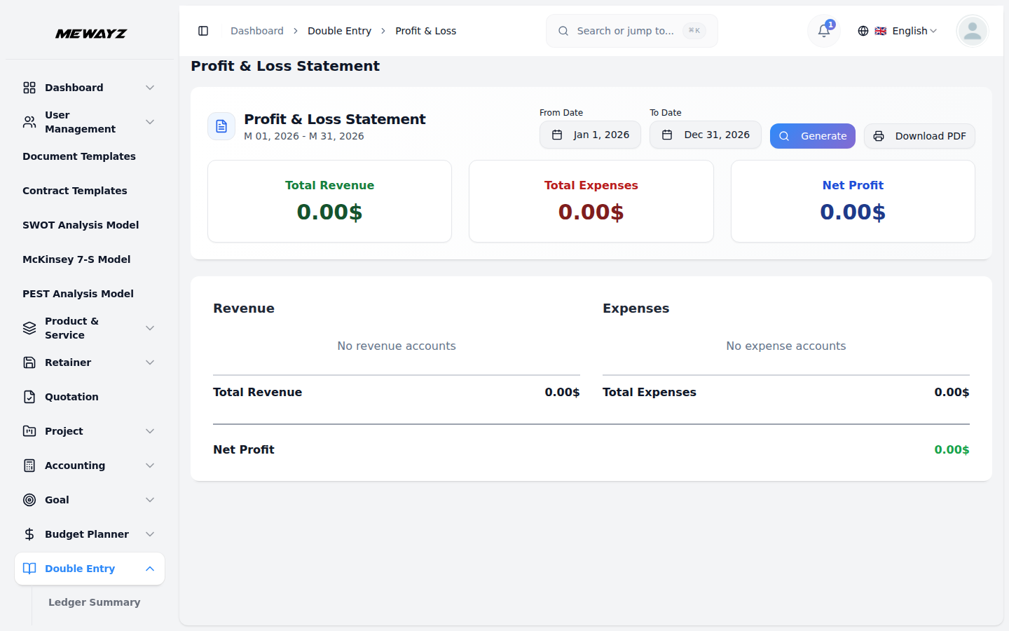 Mewayz Legal Case Management — Client billing