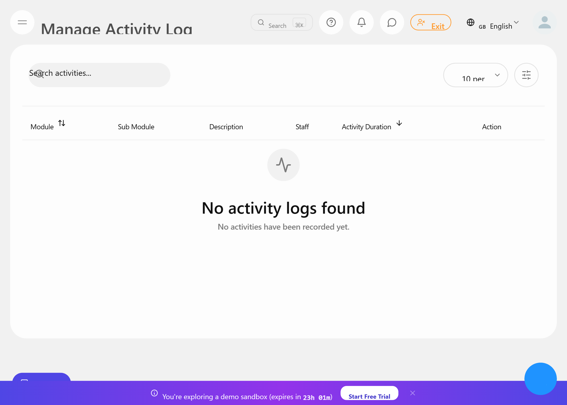 Activity Logs - Mewayz