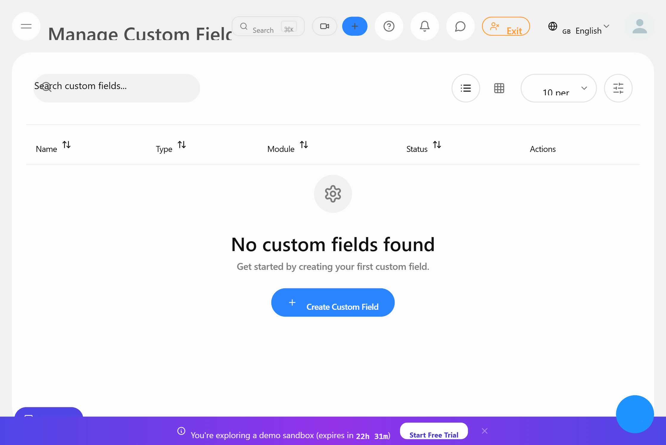 Custom Fields