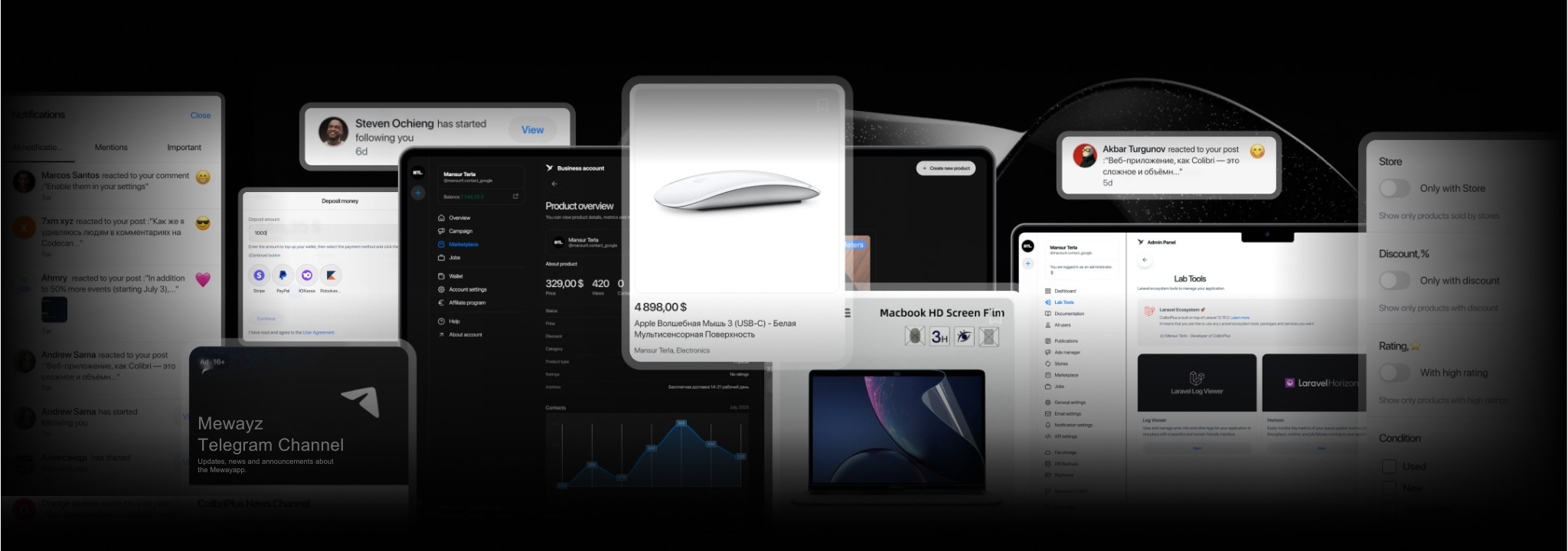 Marketplace and jobs on Mewayz Social