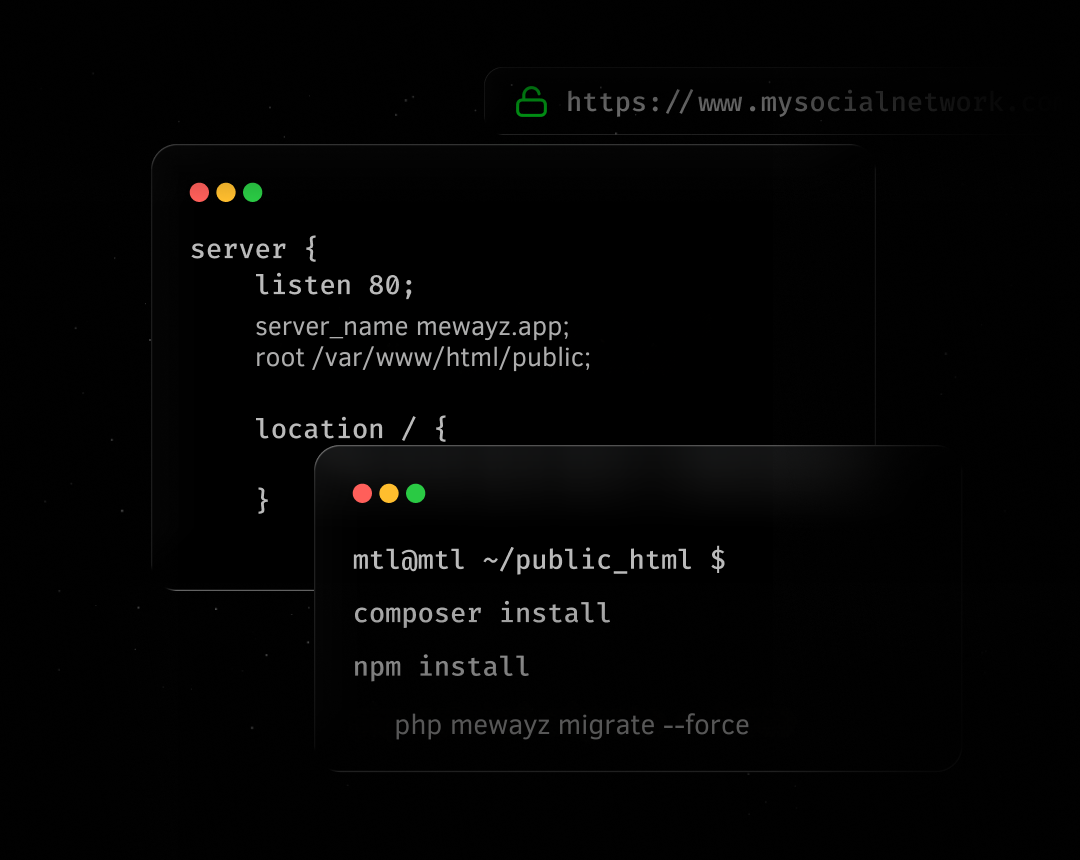 Set up and configure your public page