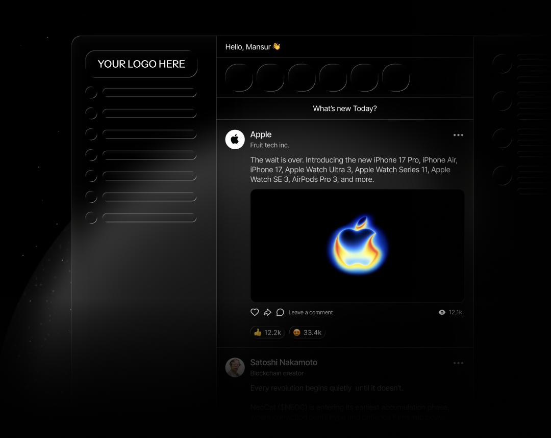 Publish and share your content